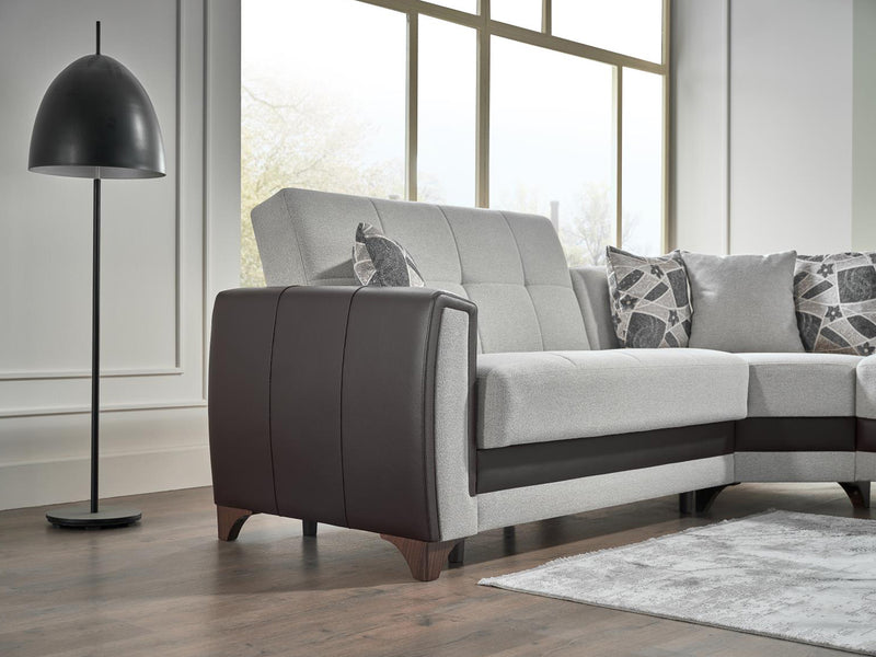 Dublin 129.1" Wide Convertible Sectional