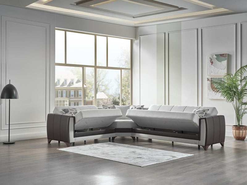 Dublin 129.1" Wide Convertible Sectional