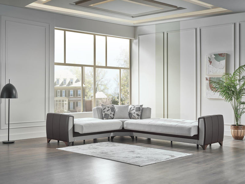 Dublin 129.1" Wide Convertible Sectional