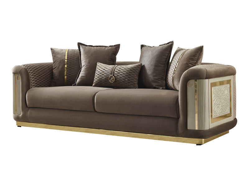 Elegance 93" Wide Square Arm Sofa