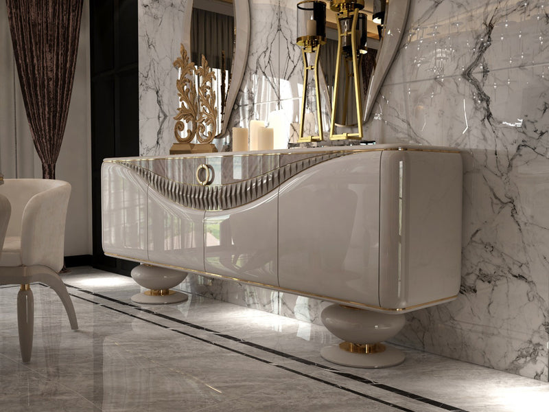 Elisium 6 Person Dining Room Set