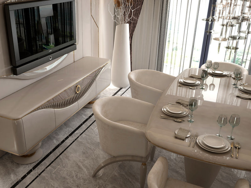 Elisium 6 Person Dining Room Set