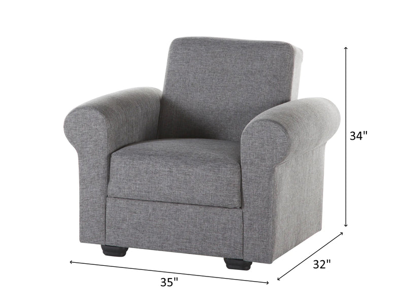 Elita 35" Wide Convertible Armchair