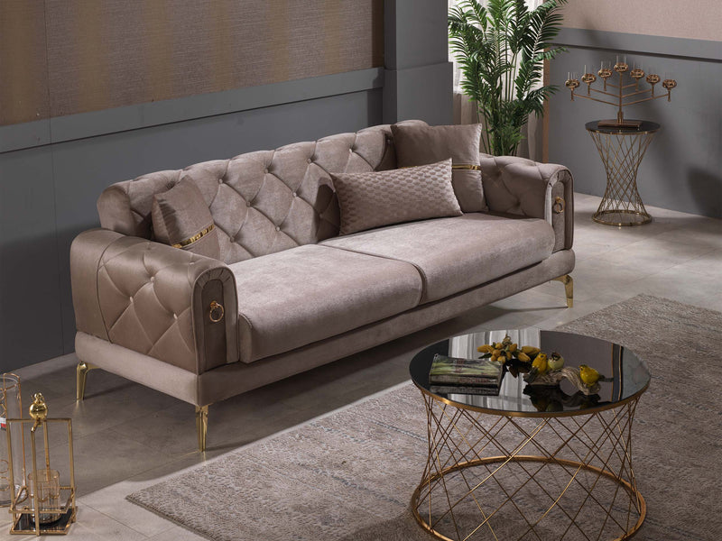 Elitra 89" Wide Convertible Sofa