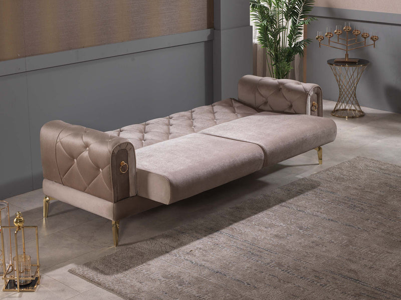 Elitra 89" Wide Convertible Sofa