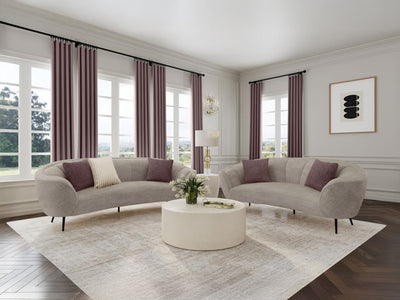 Ellorie 92" Wide Curved Sofa