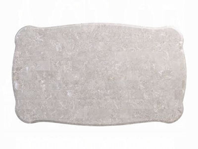 Elozzol 54" Wide Marble Top Coffee Table