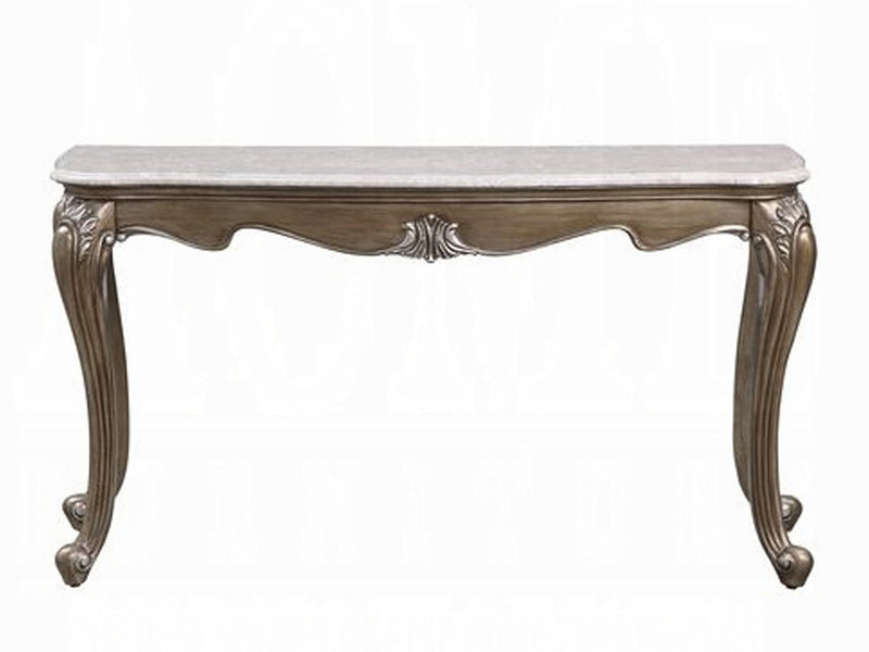 Elozzol 60" Wide Marble Top Console Table