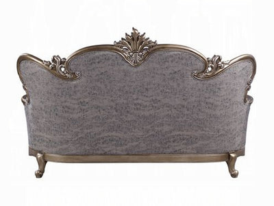 Elozzol 90" Wide Wooden Carved Traditional Sofa