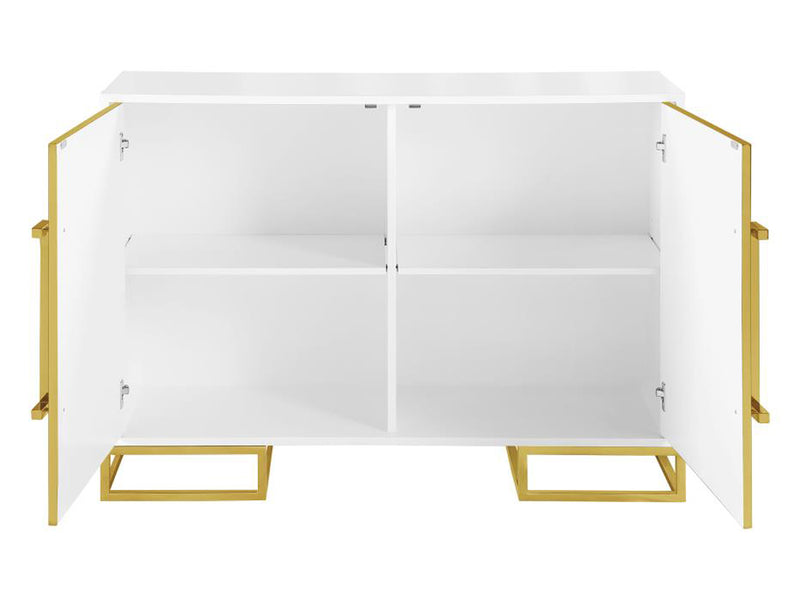 Elsa 48" Wide 2 Door Wood Accent Cabinet