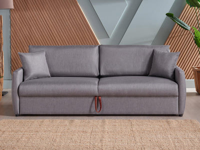 Emma Square Arm Convertible Sofa