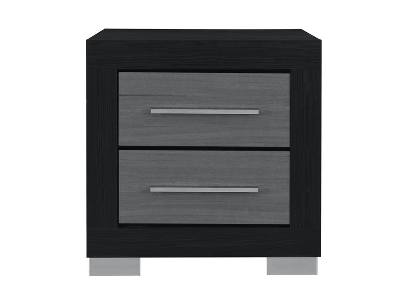 Emma 22.9" Tall 2 Drawer Nightstand