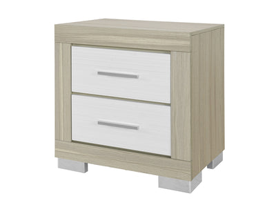 Emma 22.9" Tall 2 Drawer Nightstand