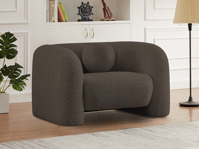 Emory 44" Wide Boucle Fabric Armchair