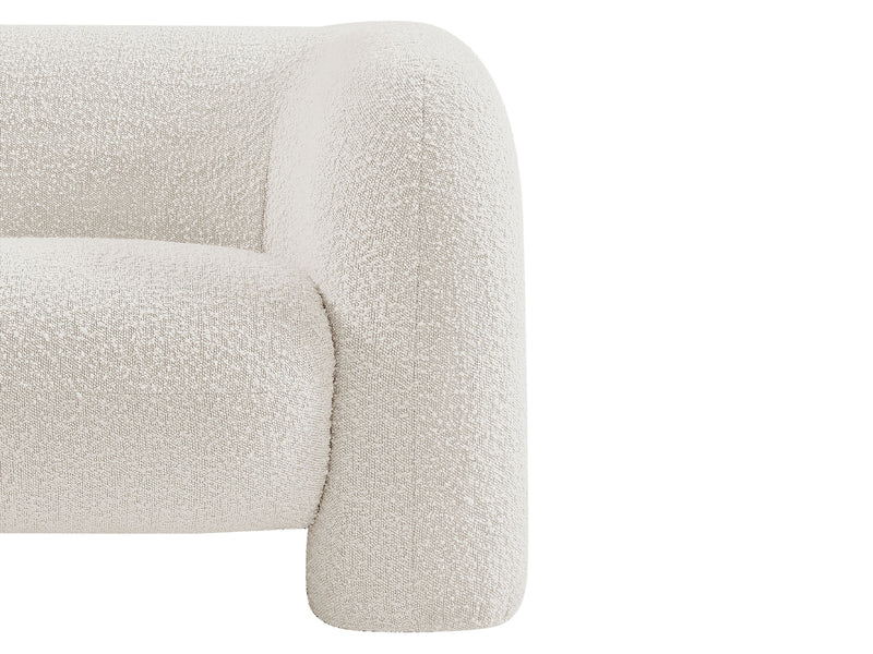 Emory 44" Wide Boucle Fabric Armchair