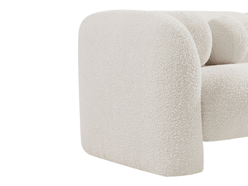 Emory 44" Wide Boucle Fabric Armchair