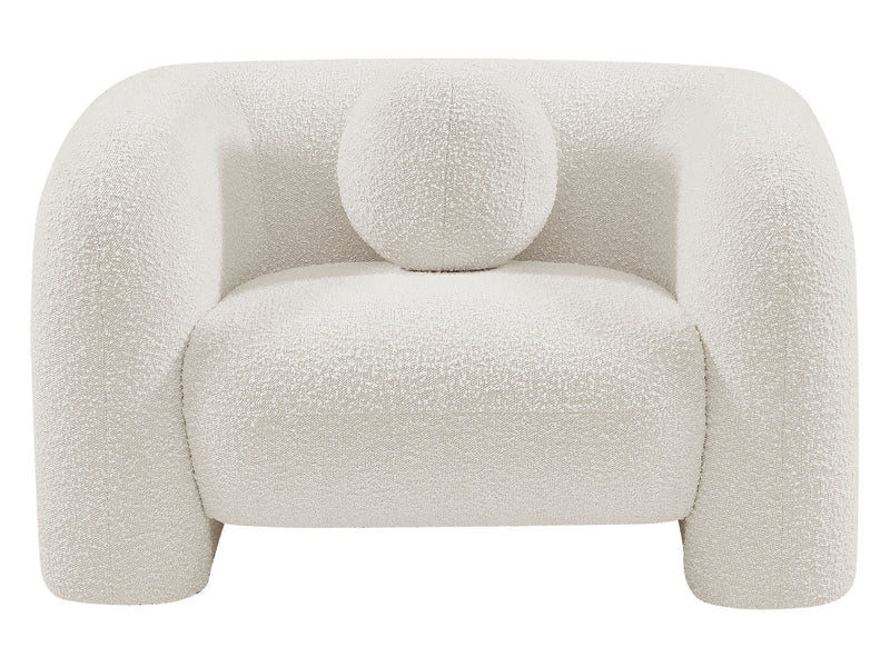 Emory Boucle Fabric Living Room Set