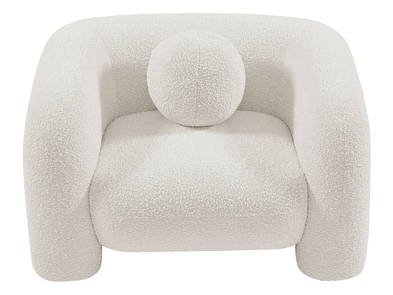 Emory Boucle Fabric Living Room Set