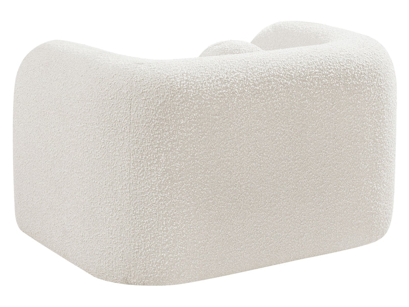 Emory 44" Wide Boucle Fabric Armchair