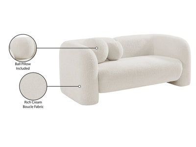 Emory Boucle Fabric Living Room Set