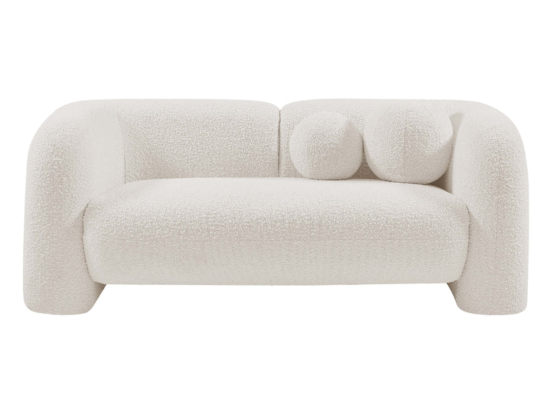 Emory Boucle Fabric Living Room Set