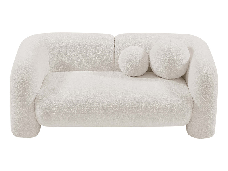 Emory Boucle Fabric Living Room Set