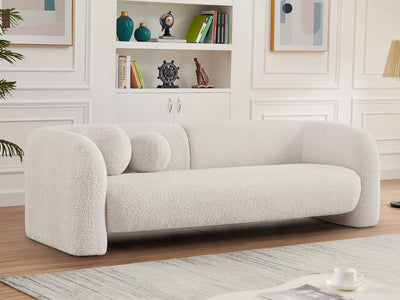 Emory Boucle Fabric Living Room Set