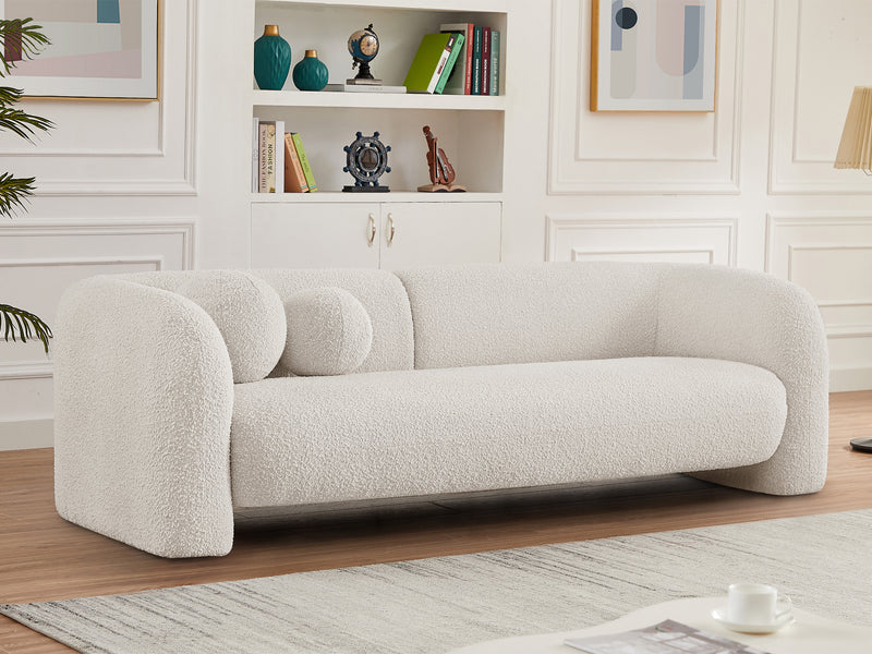 Emory Boucle Fabric Living Room Set