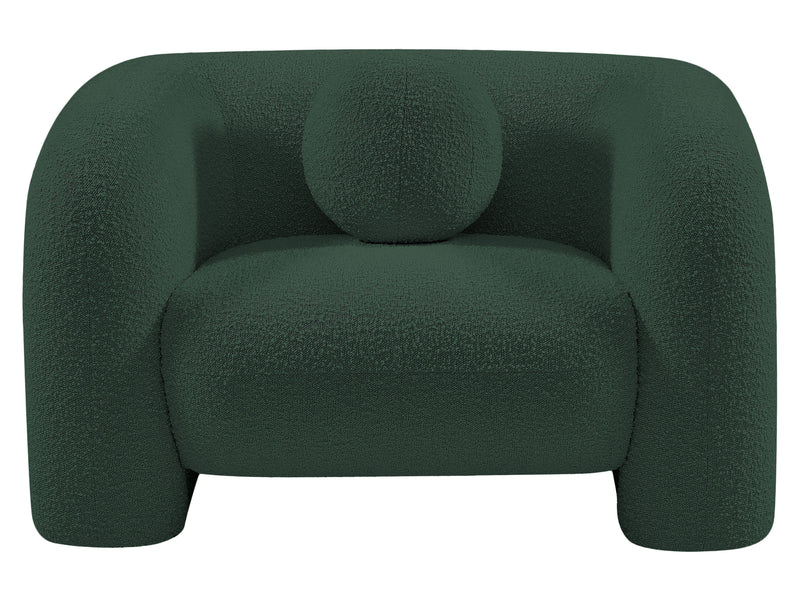 Emory 44" Wide Boucle Fabric Armchair