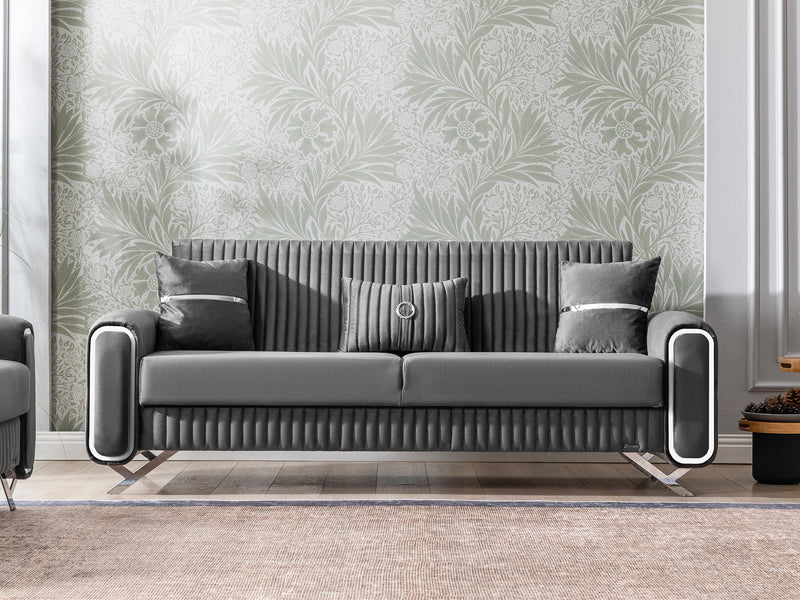 Escalade 86.6" Wide Convertible Sofa