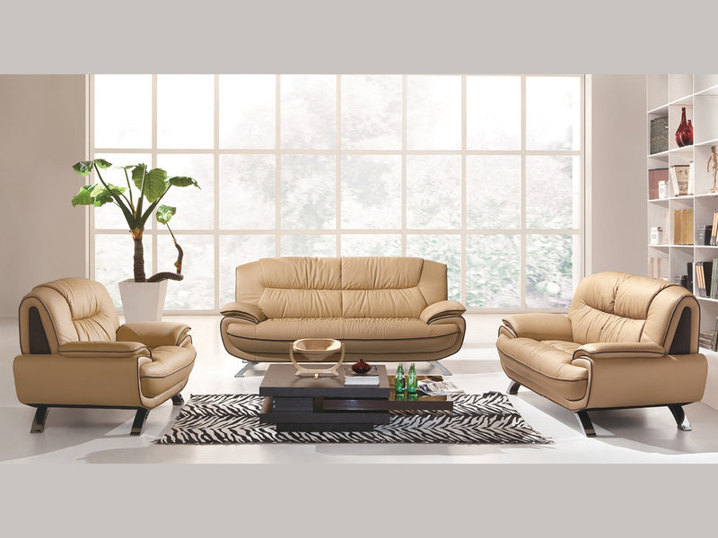 405 80" Wide Leather Sofa