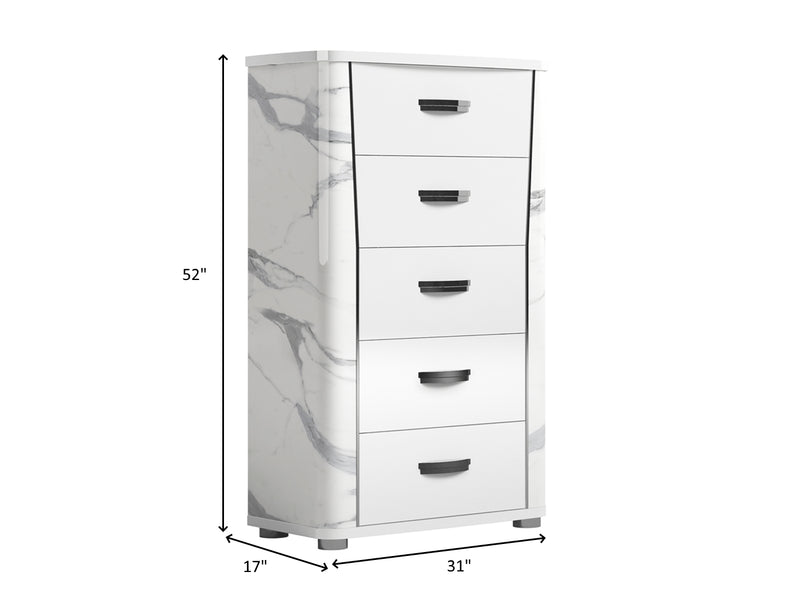 Anna 31" Wide 5 Drawer Chest