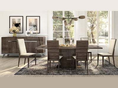 Medea 79" / 102" Wide 6-8-10 Person Extendable Dining Table