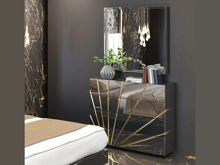 Oro Black Bedroom Set – Istanbul Furniture