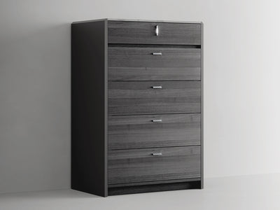 Vulcano 34" Wide 5 Drawer Chest