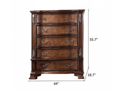 Esparanza 44" Wide 5 Drawer Chest
