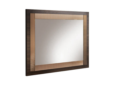 Essenza 64" Wide 6 Drawer Dresser With Mirror