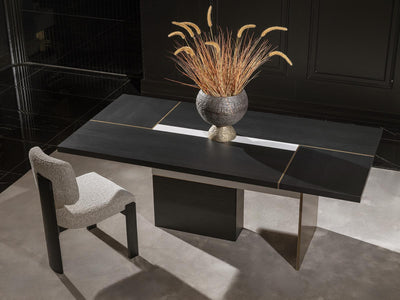 Etro 82" Wide 6-8 Person Dining Table