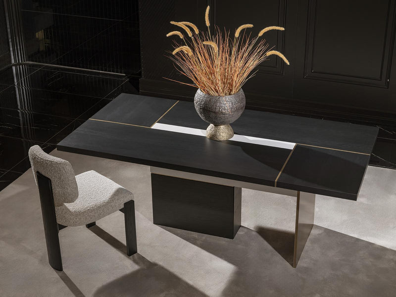 Etro 82" Wide 6-8 Person Dining Table