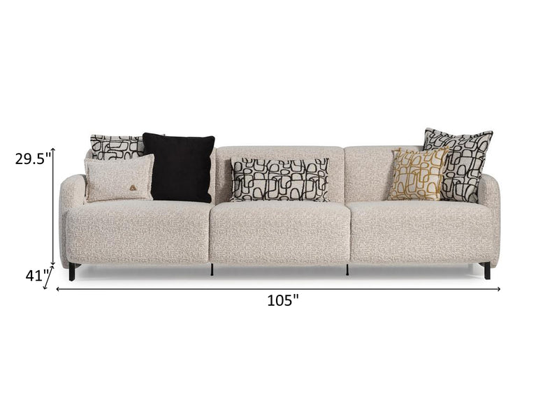 Etro 105" Wide 4 Seater Sofa