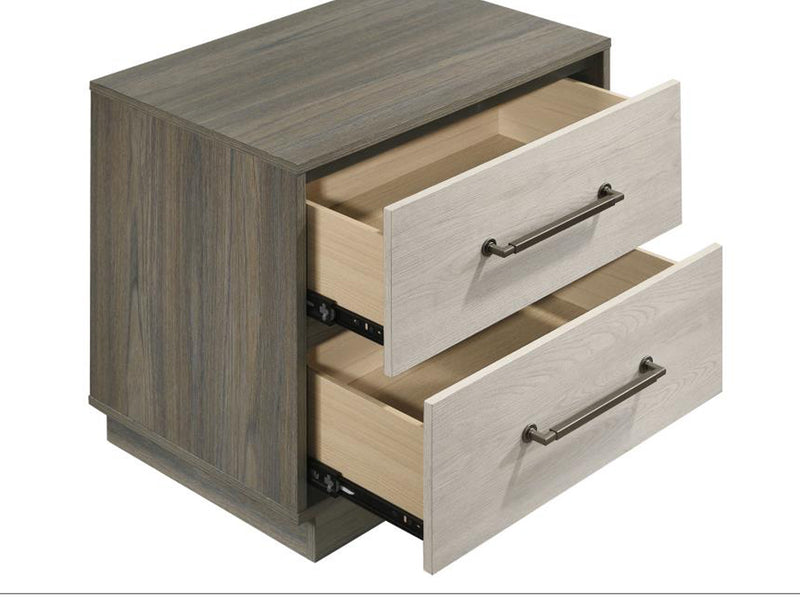 Fenwick 22.7" Tall 2 Drawer Nightstand