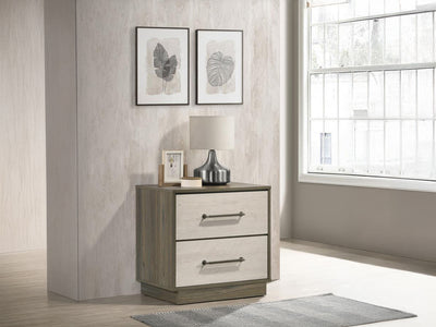 Fenwick 22.7" Tall 2 Drawer Nightstand