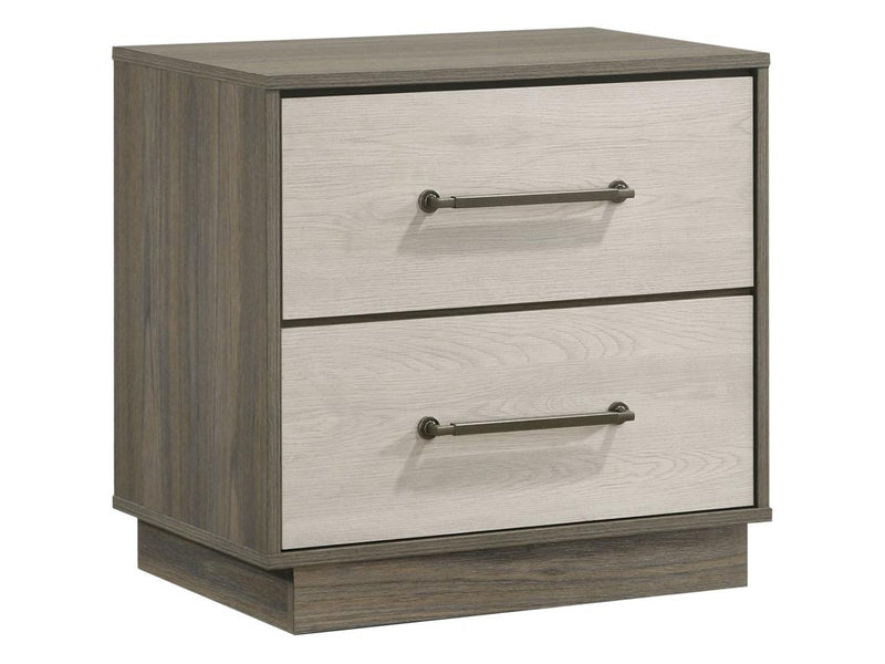 Fenwick 22.7" Tall 2 Drawer Nightstand