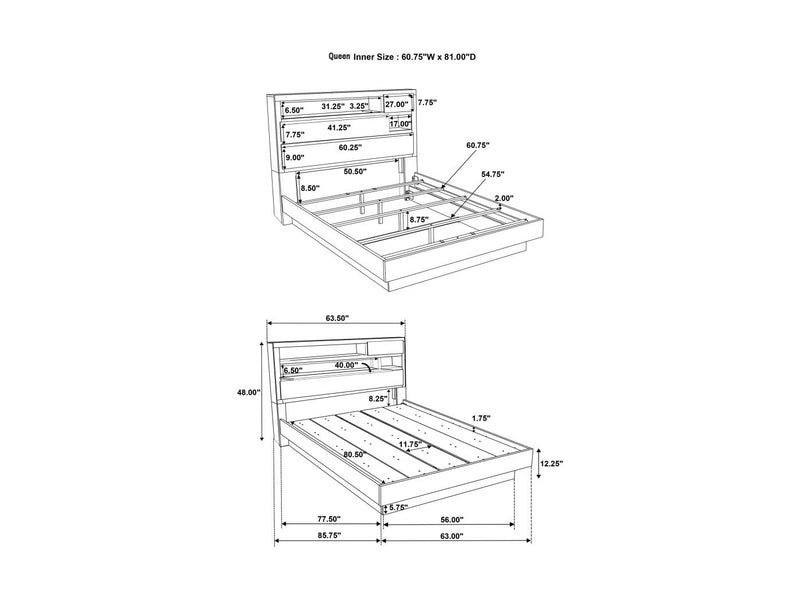 Fenwick Platform Bed