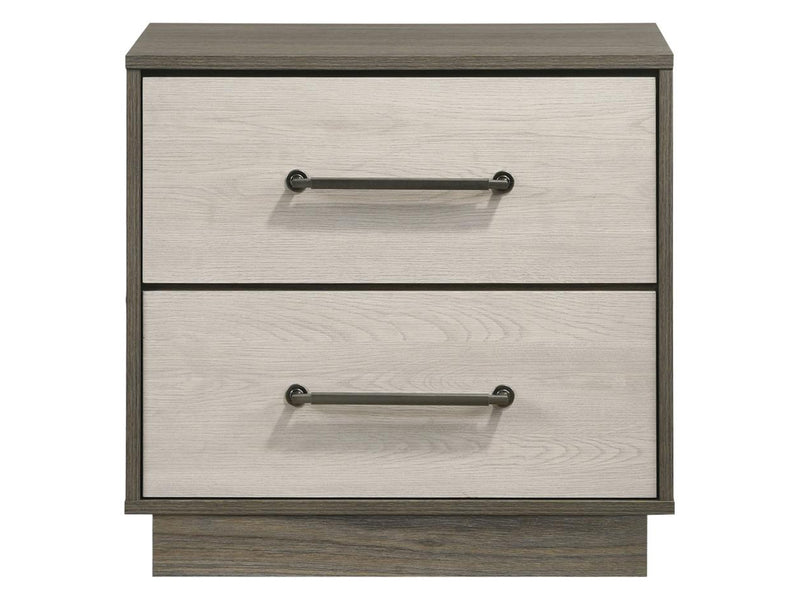 Fenwick 22.7" Tall 2 Drawer Nightstand