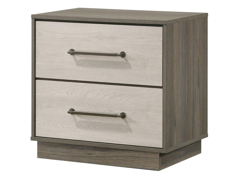 Fenwick 22.7" Tall 2 Drawer Nightstand