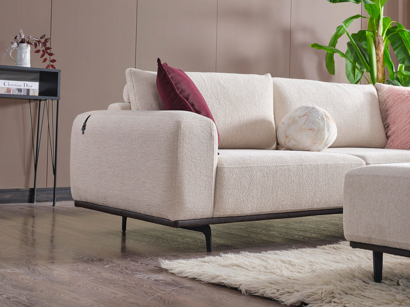 Viera 118" Wide Sectional