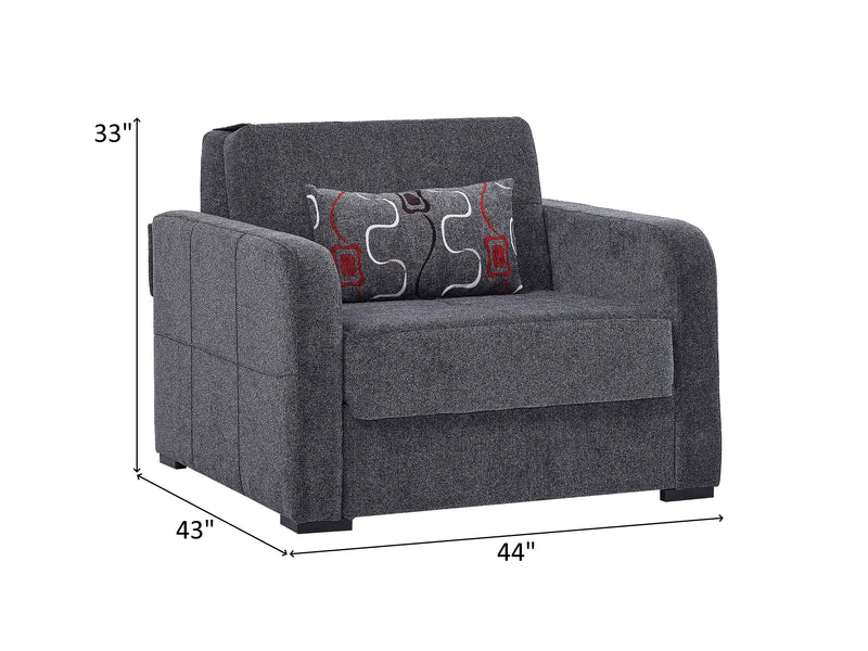 Ferra 44" Wide Convertible Armchair