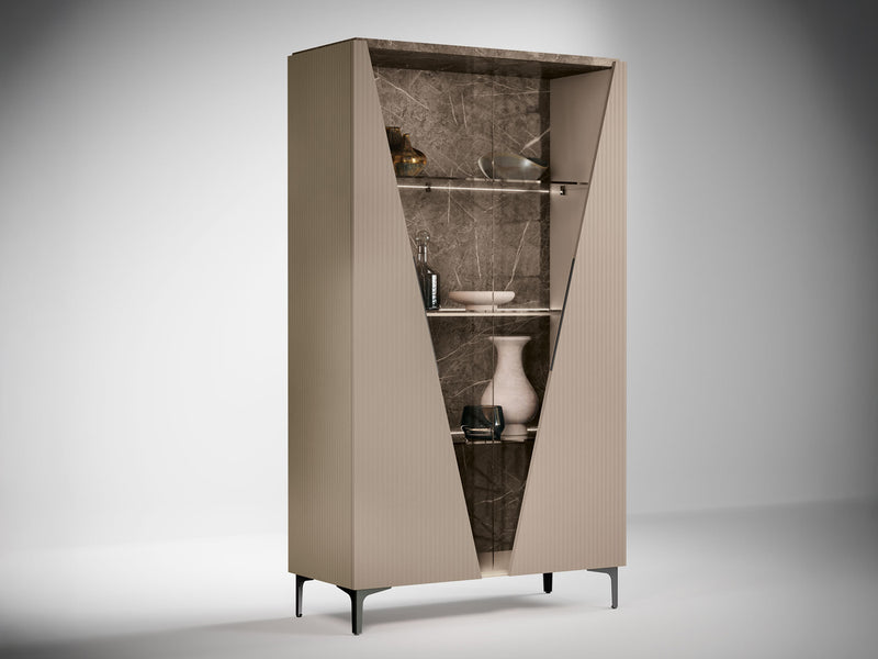 Fidia 43.3" Wide 2 Door Dining Cabinet