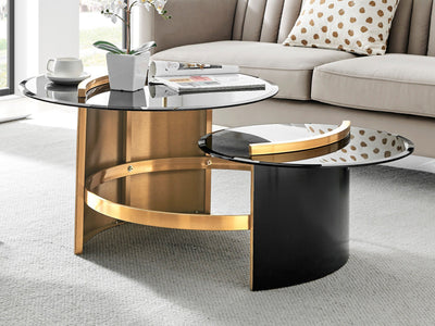 Eclipse 55" Wide Coffee Table